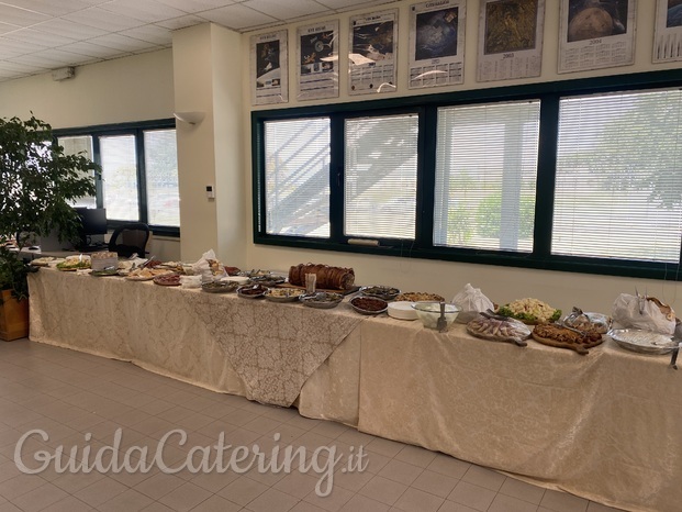 Servizio catering presso l'Aeroporto militare di Pratica di Mare