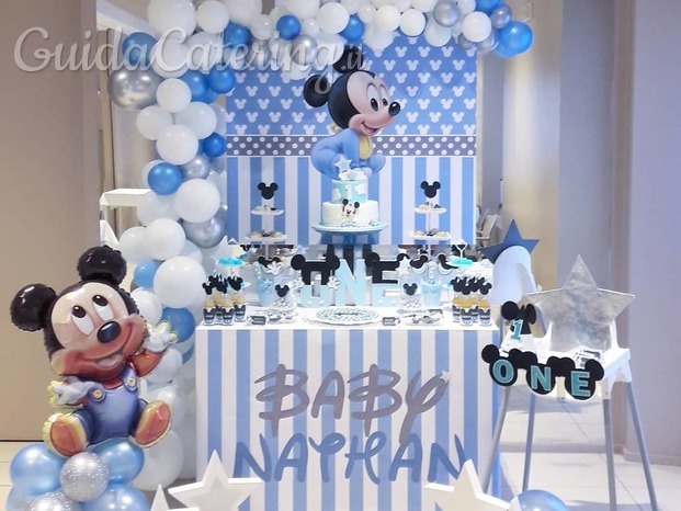 Primo Compleanno a tema Mickey Mouse