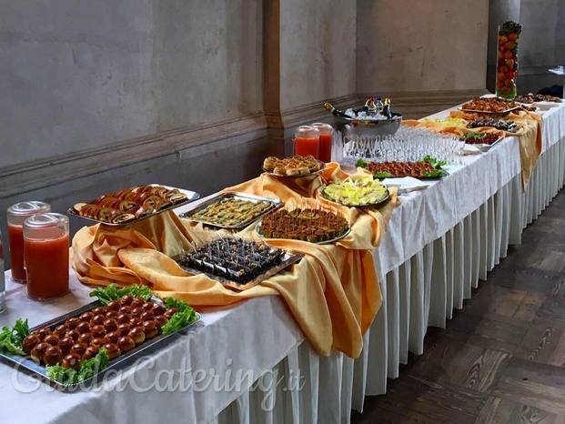 Catering buffet Palazzo Loggia