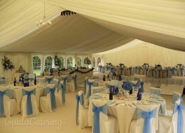Marquee with ivory starli