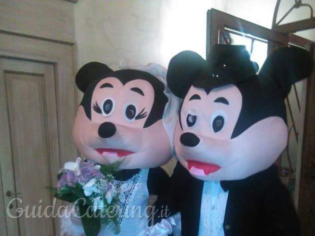 Minnie e topolino sposi